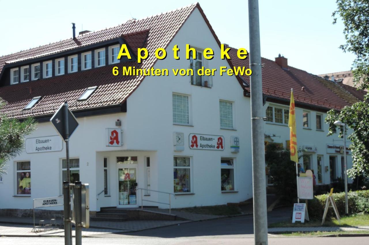 Die Ferienwohnung - Wittenberg An Den Elbwiesen Exteriör bild