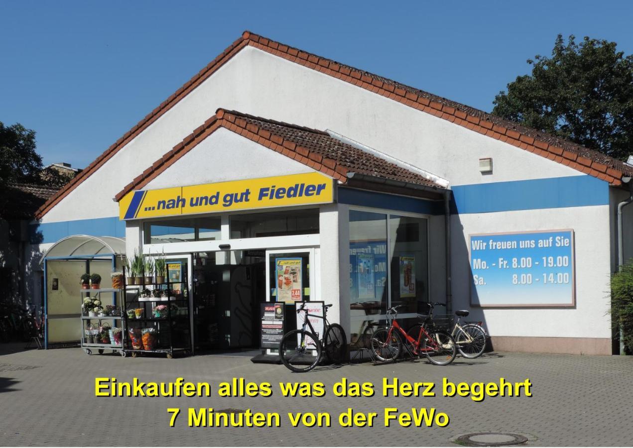 Die Ferienwohnung - Wittenberg An Den Elbwiesen Exteriör bild
